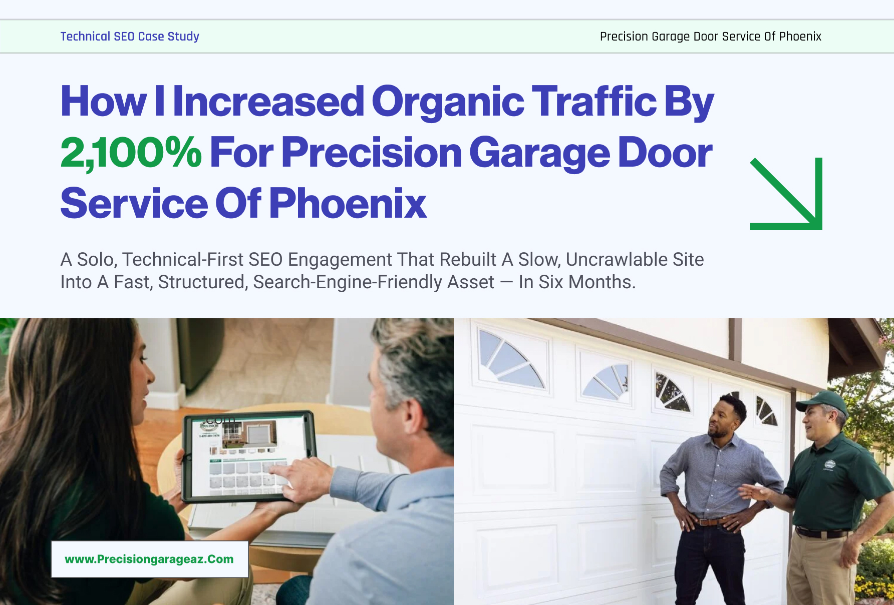 Garage Door Technical SEO Case Study | Page 1