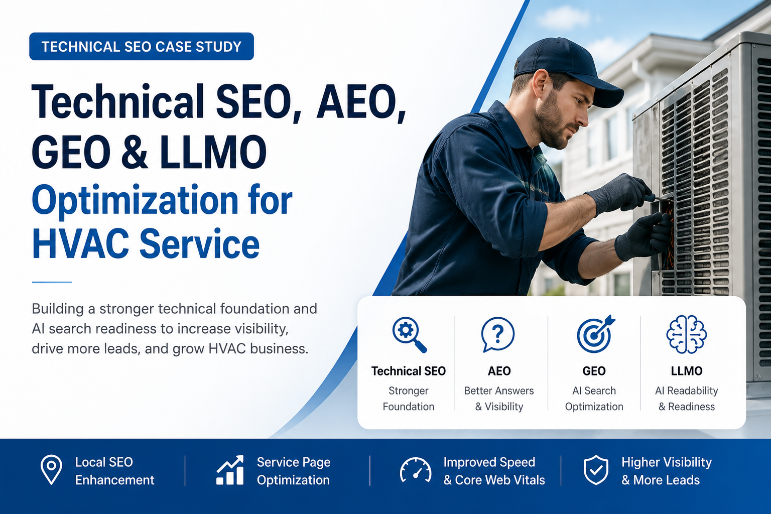 HVAC Technical SEO and AI Search Optimization Growth