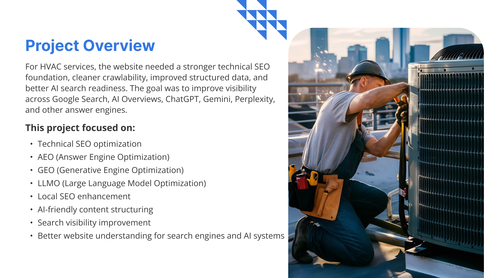 HVAC Technical SEO Case Study | Page 1
