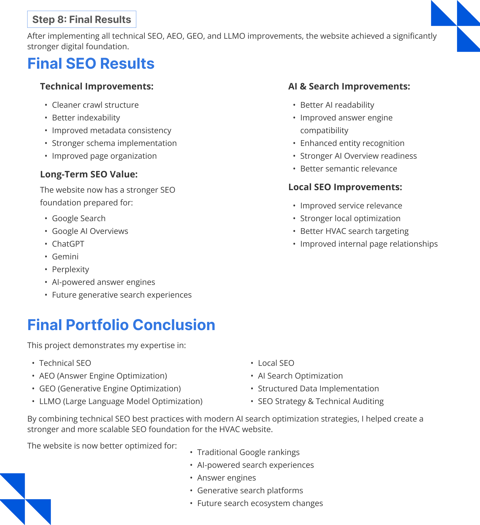 HVAC Technical SEO Case Study | Page 11