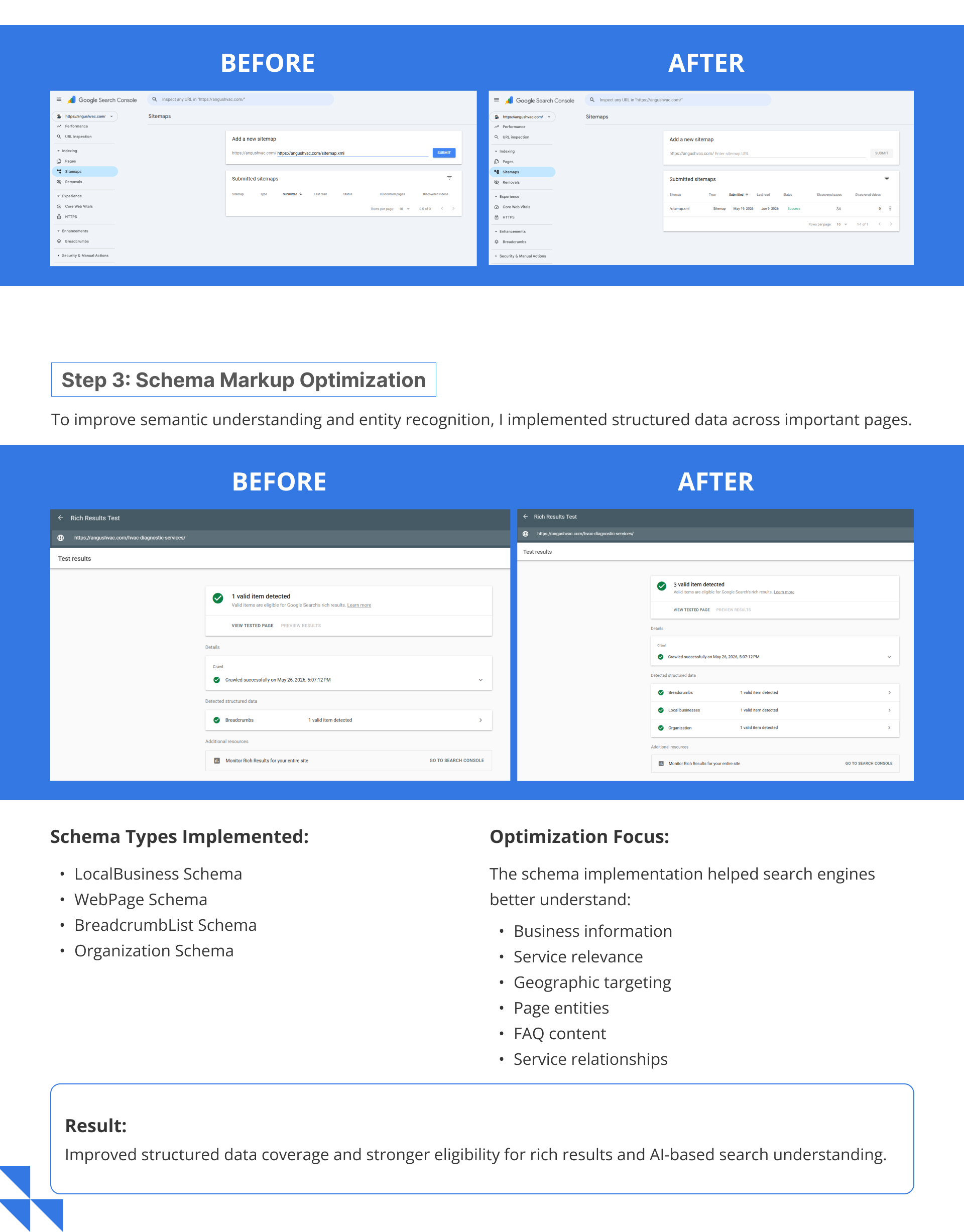 HVAC Technical SEO Case Study | Page 6