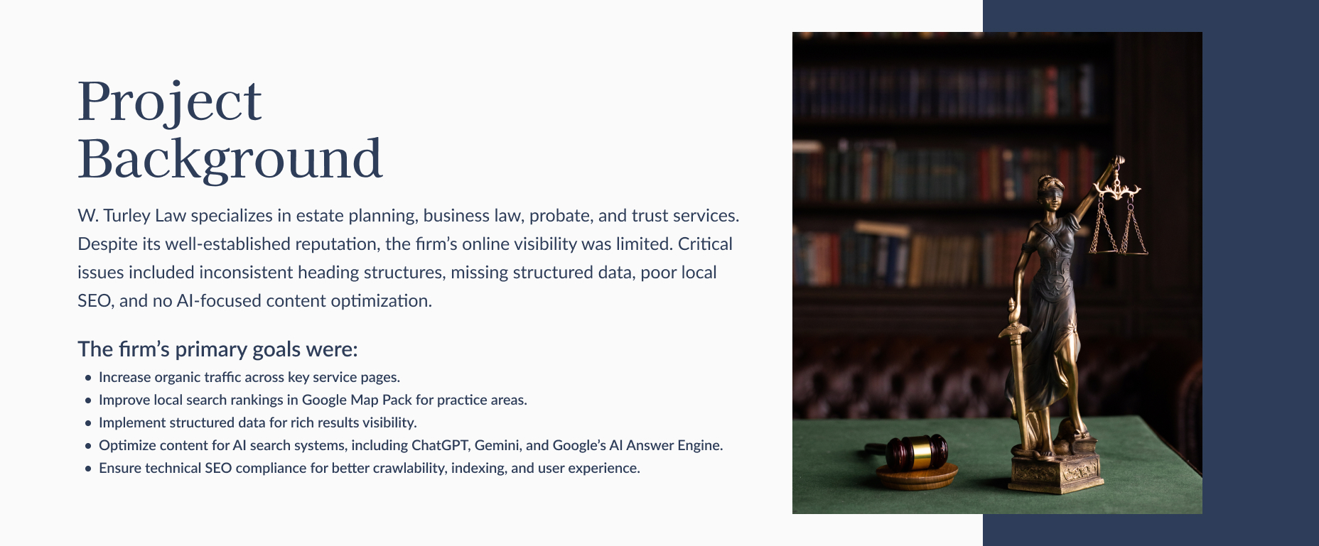Legal Technical SEO Case Study | Page 1