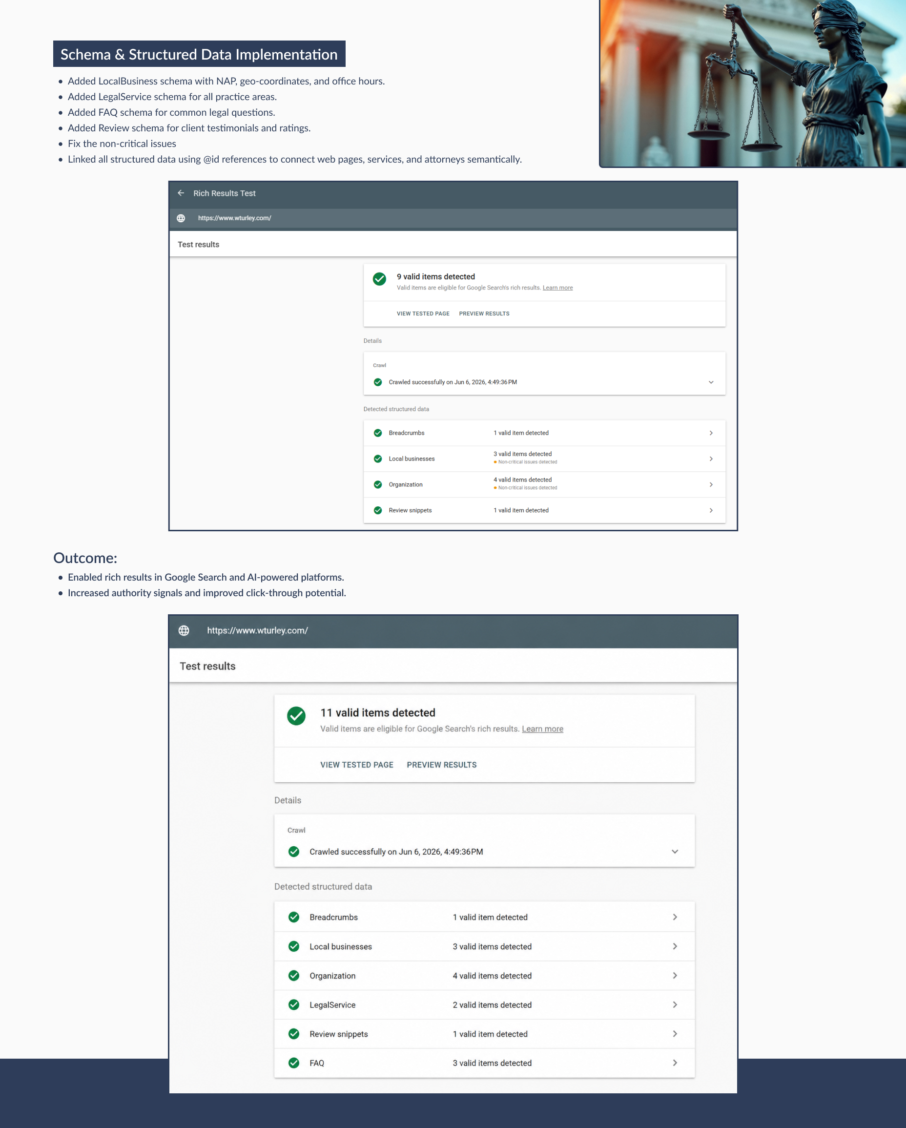 Legal Technical SEO Case Study | Page 4