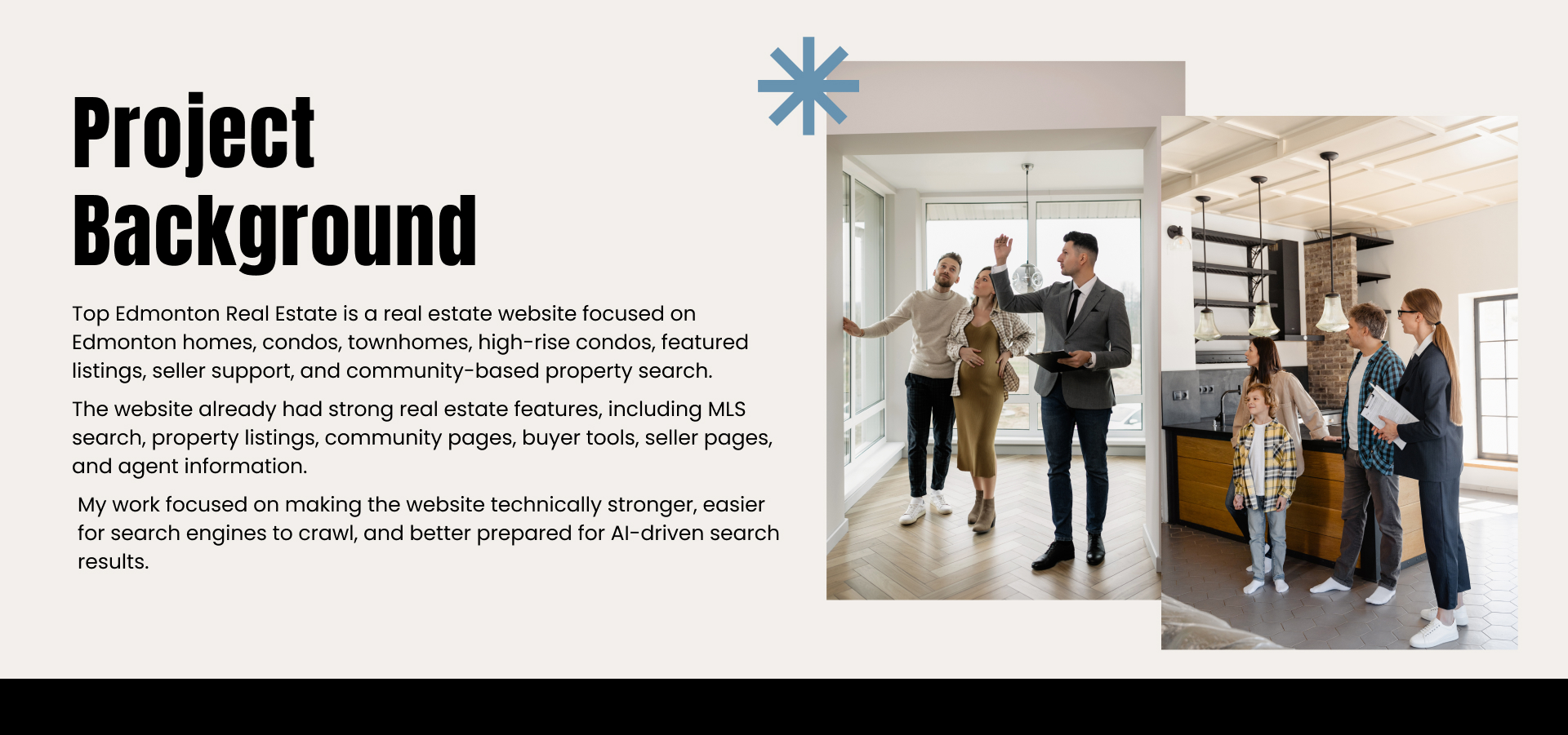 Edmonton Real Estate SEO Case Study | Page 1