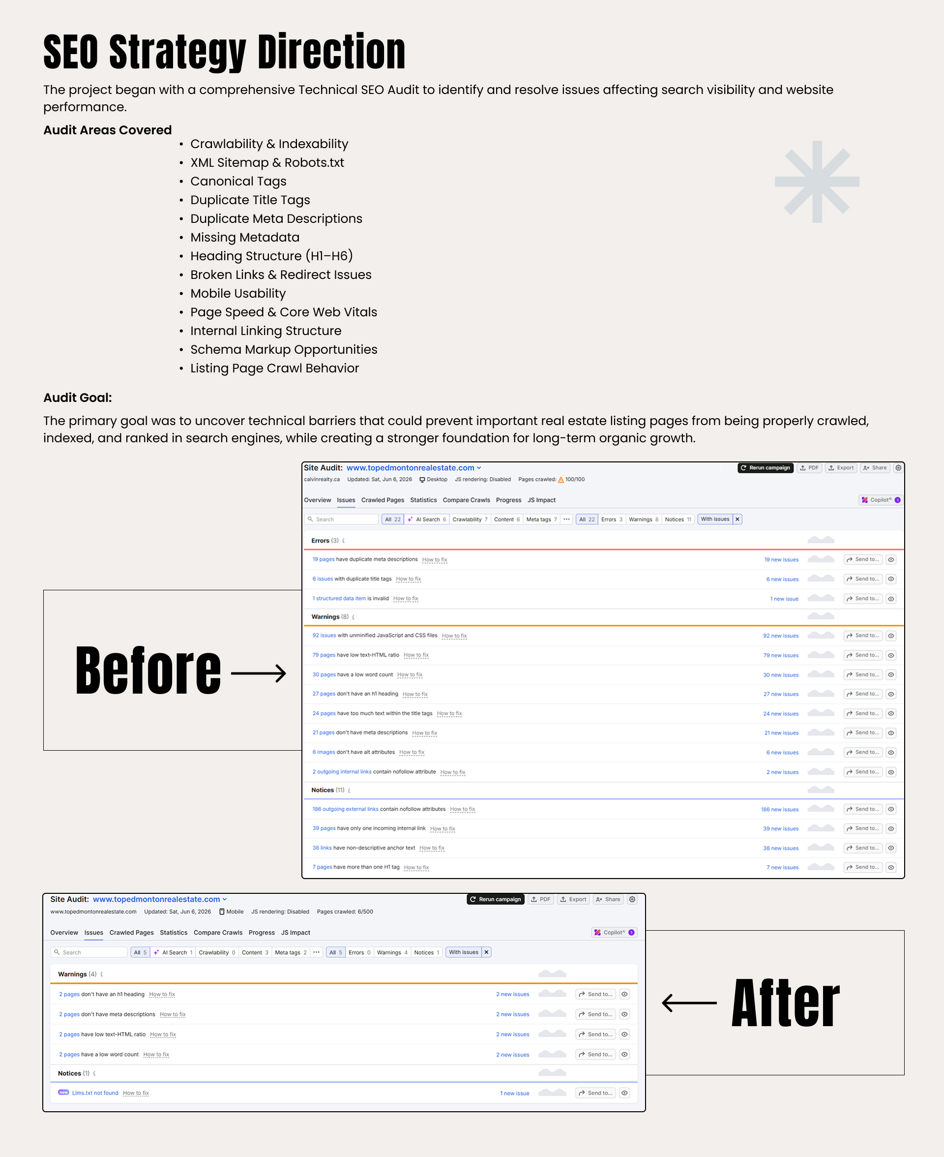 Edmonton Real Estate SEO Case Study | Page 4